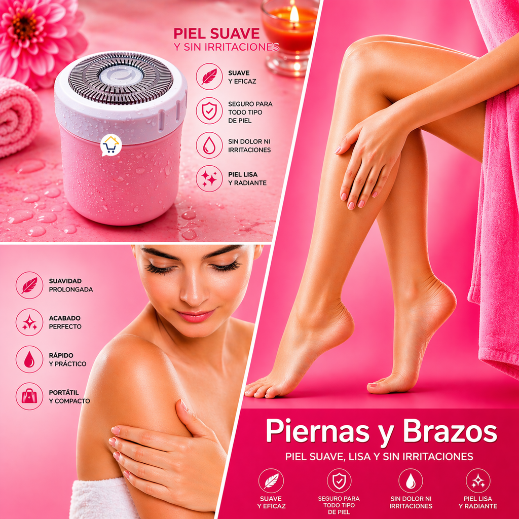 RAZURADOR RECARGABLE PARA MUJER
