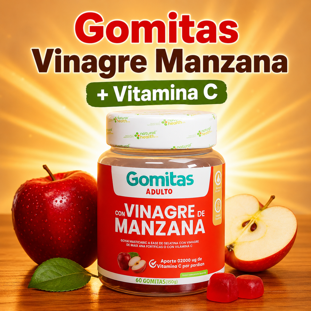 Gomitas Vinagre Manzana + Vitamina C