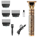 Máquina para cabello y barba Dragón Buda completa con peines