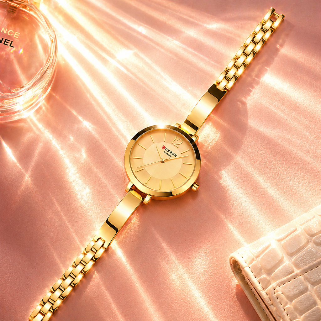 Reloj Curren 9012 Para Mujer Dama Negoci