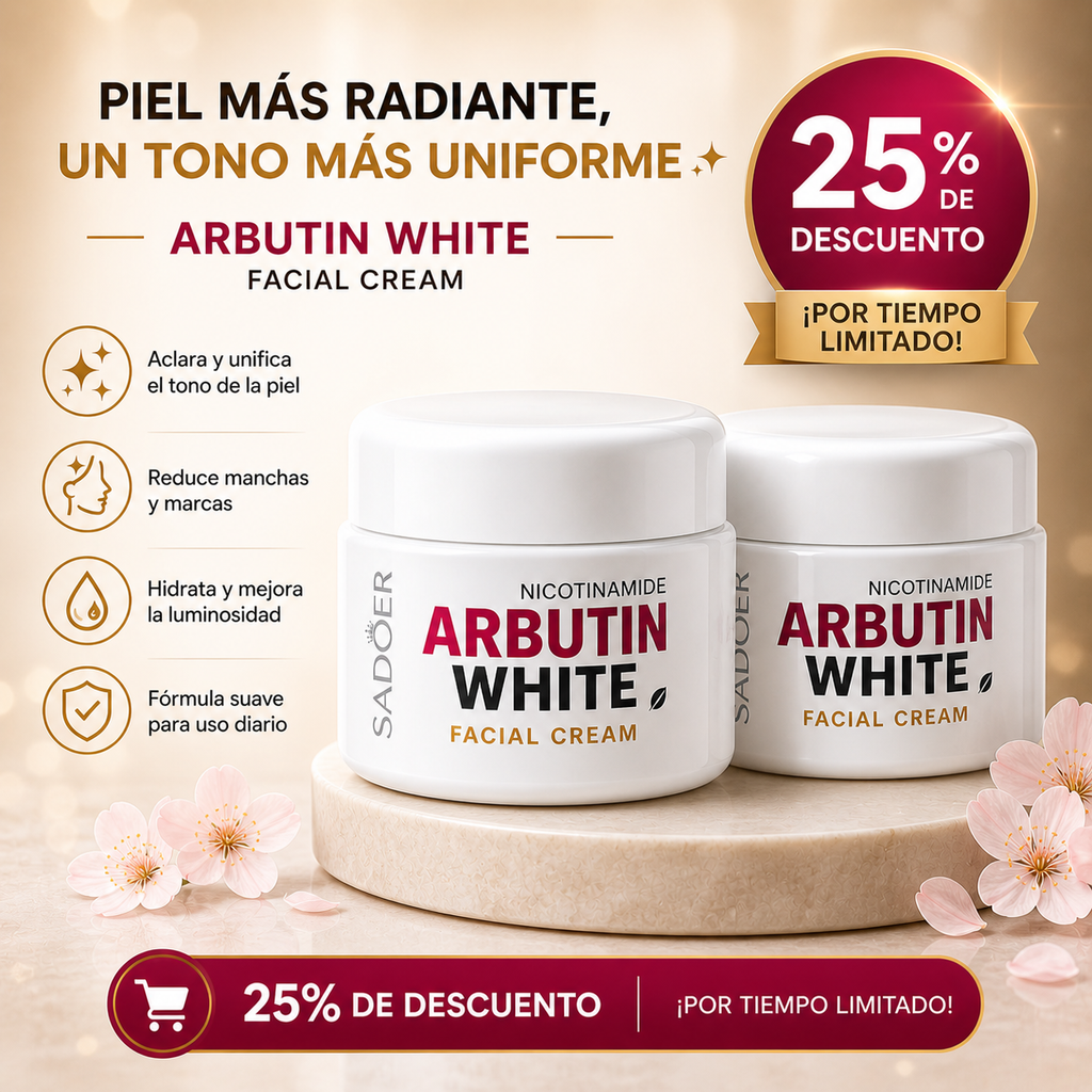 Arbutin White - Crema Aclarante