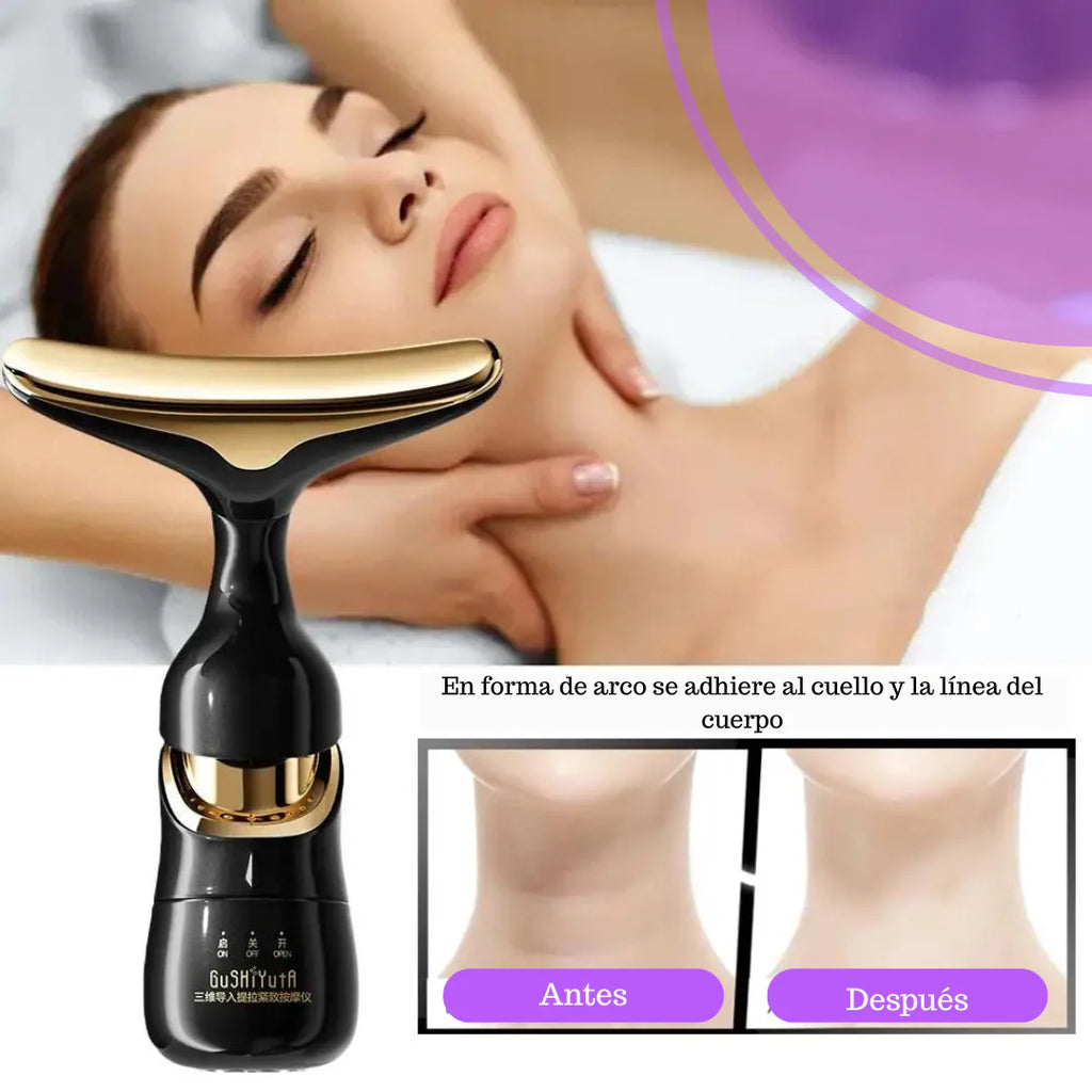 Masajeador Facial 3 En 1 Anti Arrugas