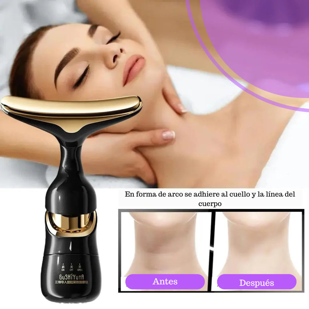 Masajeador Facial 3 En 1 Anti Arrugas