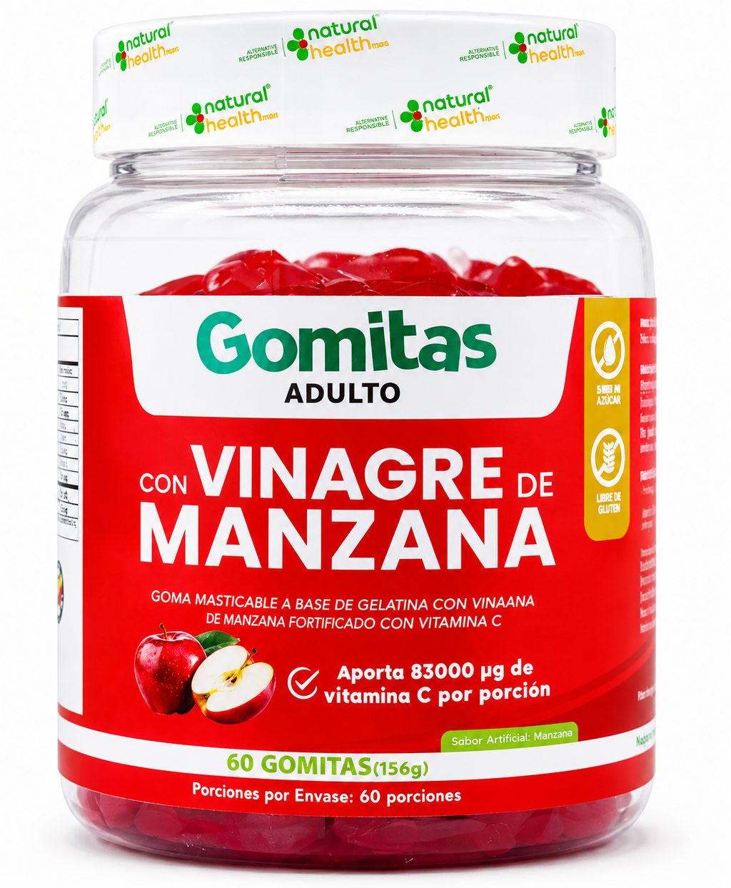 Gomitas Vinagre Manzana + Vitamina C