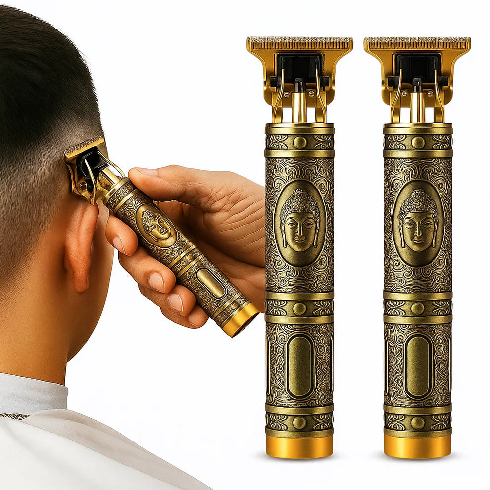Máquina para cabello y barba Dragón Buda completa con peines