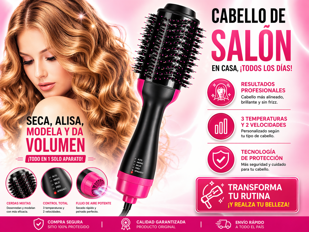 Cepillo Secador Onestep