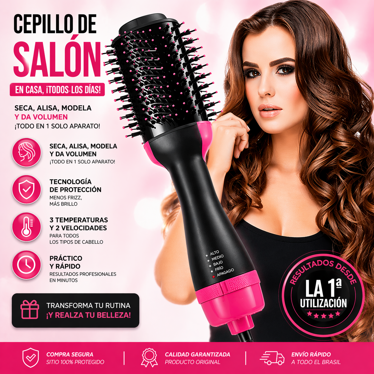 Cepillo Secador Onestep