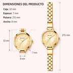 Reloj Curren 9012 Para Mujer Dama Negoci
