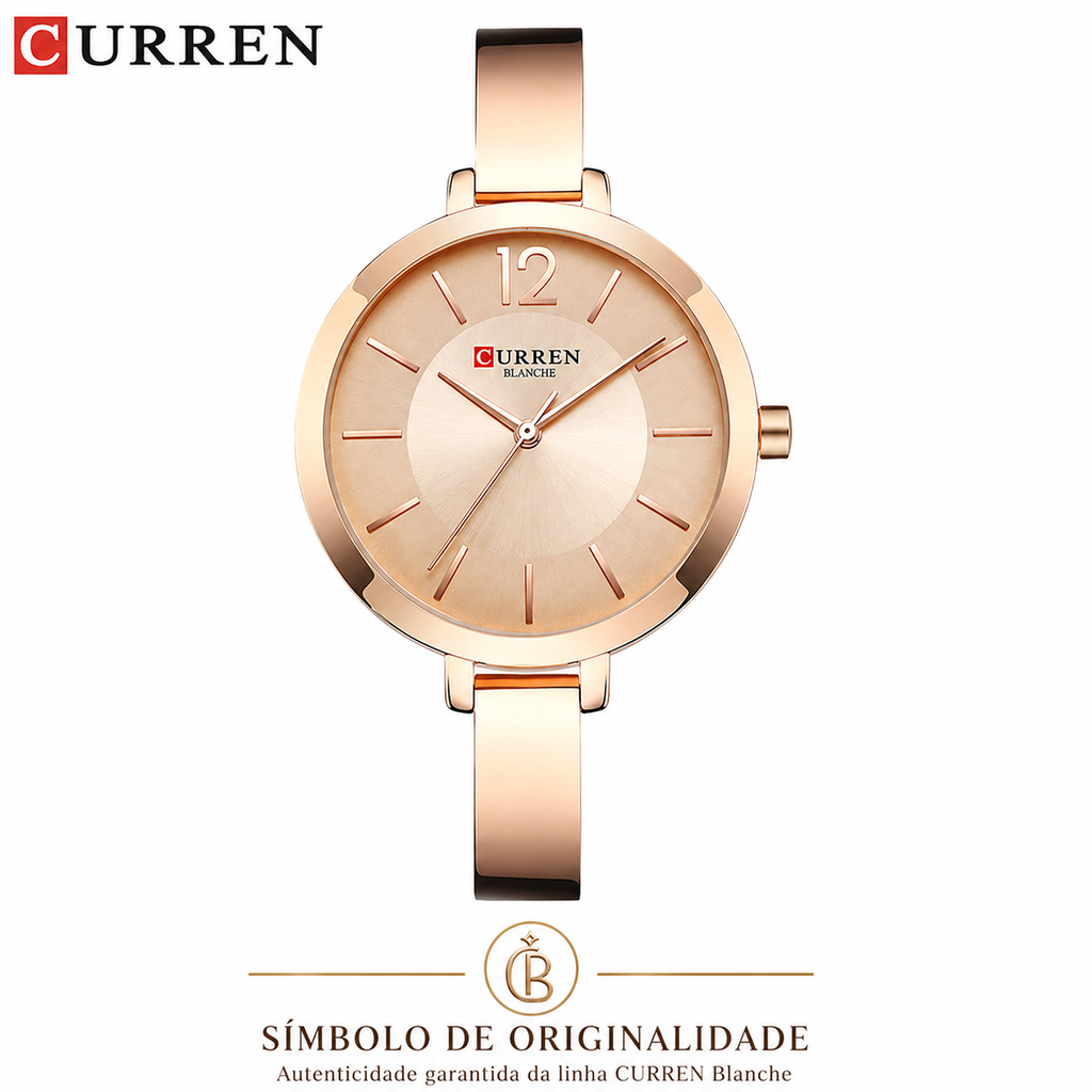 Reloj Curren 9012 Para Mujer Dama Negoci