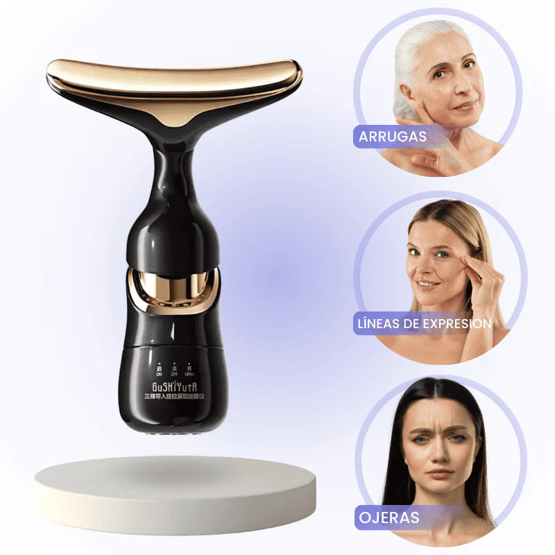 Masajeador Facial 3 En 1 Anti Arrugas