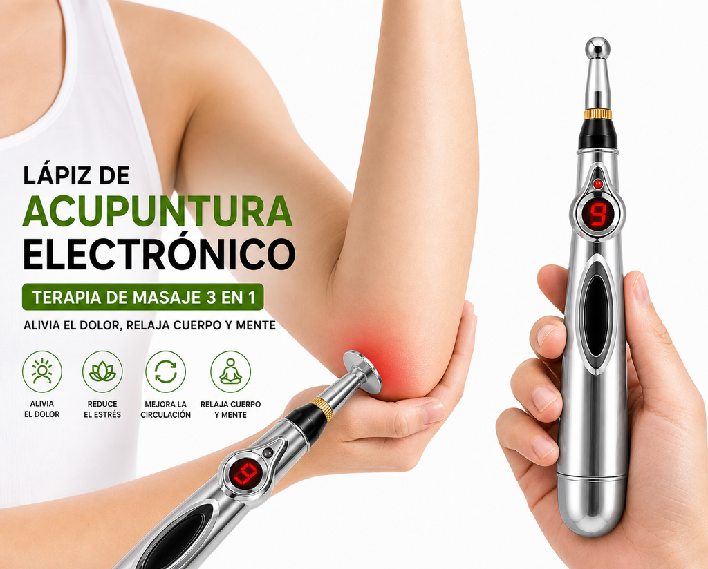 Masajeador Pluma Eléctrica Acupuntura