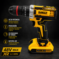 Taladro 48v 1/2 Tipo DeWalt