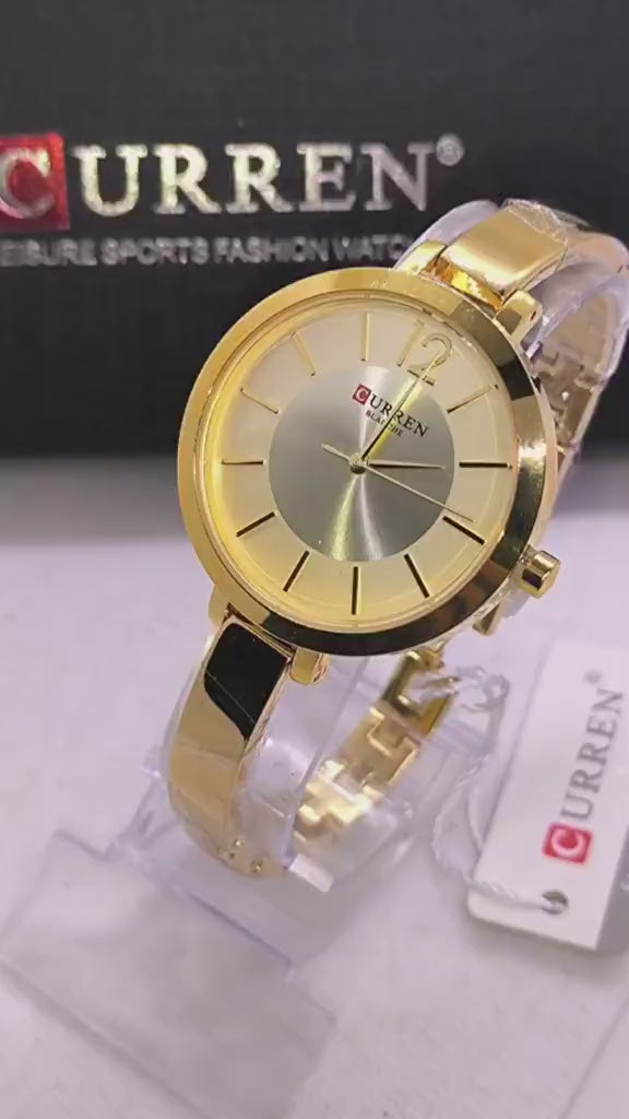 Reloj Curren 9012 Para Mujer Dama Negoci